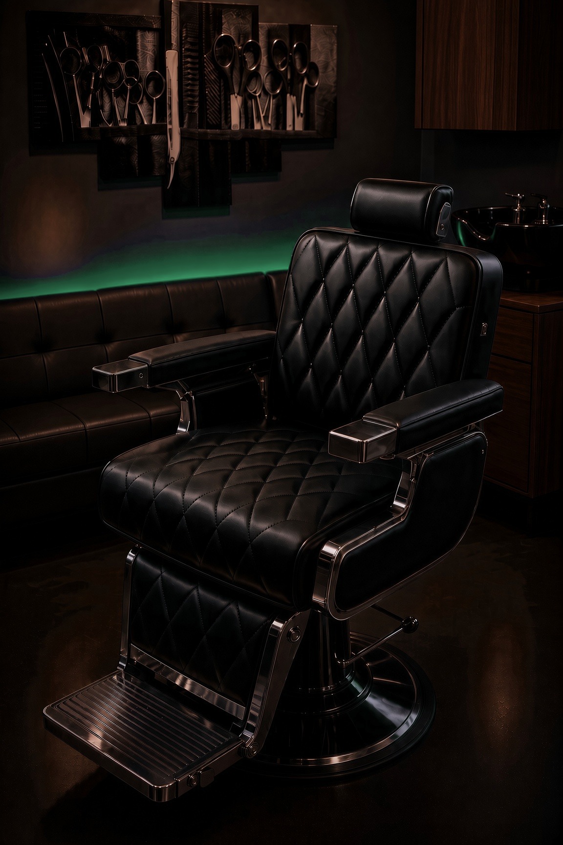 The chair at ONE CHAIR · BARBER by Paul