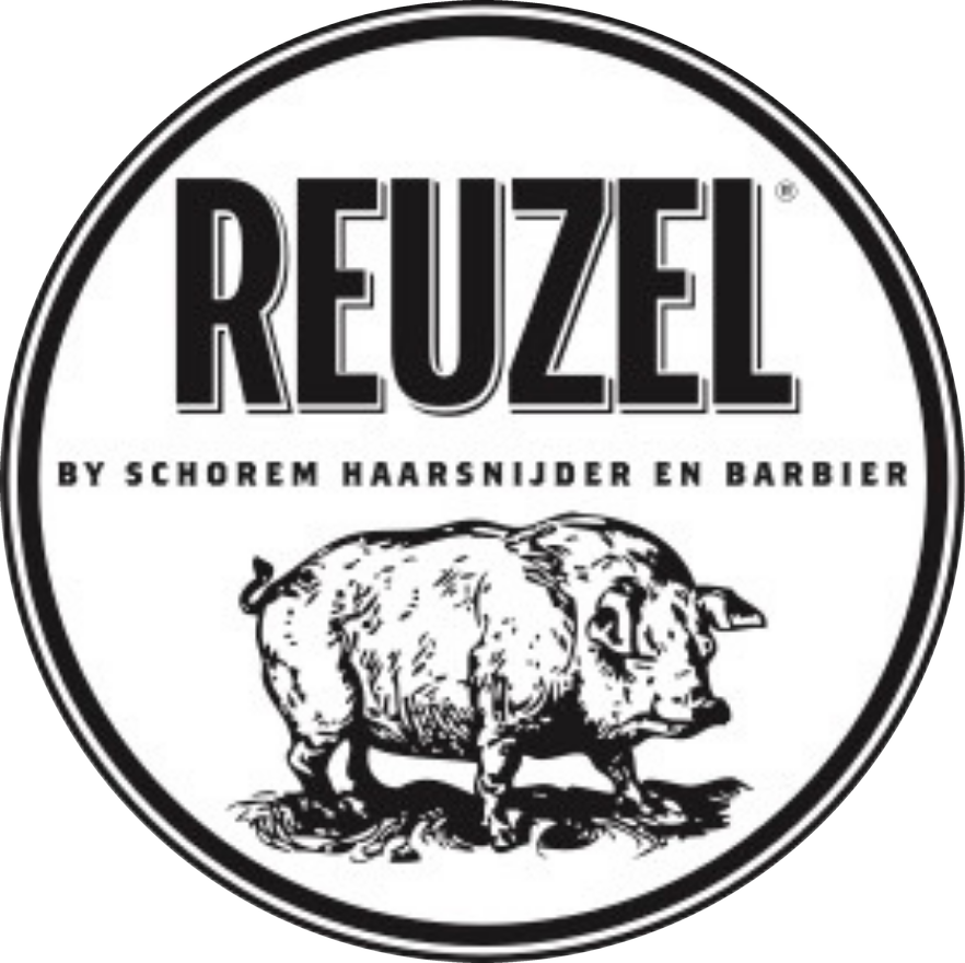 Reuzel logo with pig mascot